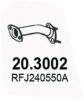 MAZDA RFJ240550A Exhaust Pipe